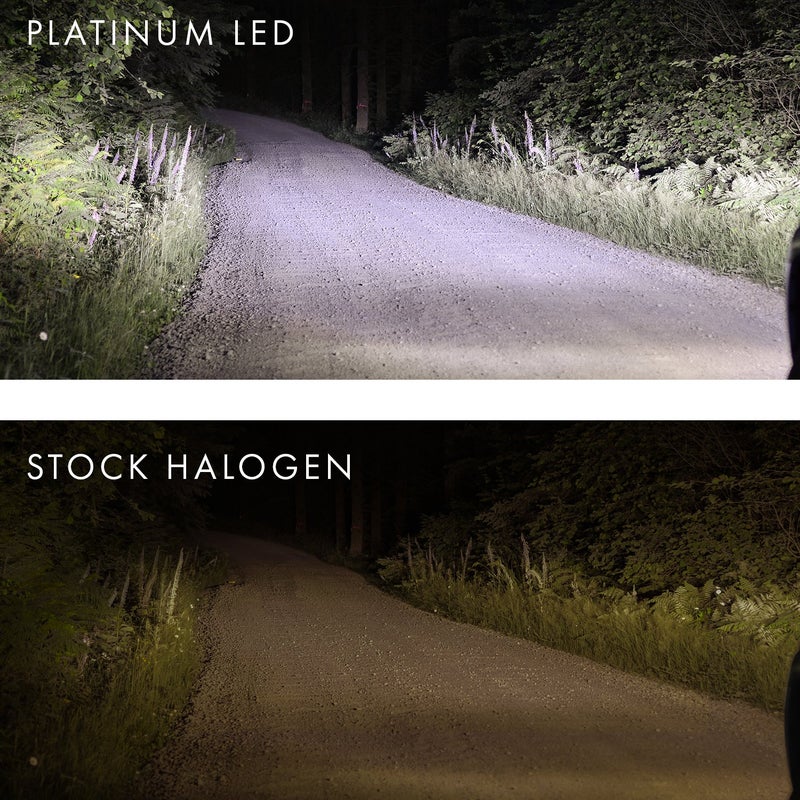 Piaa 26-17395 White 9005 Platinum LED Bulb, 2 Pack (6000K 9005 (HB3) 4000Lm, 6000K, 25W) - Image 2